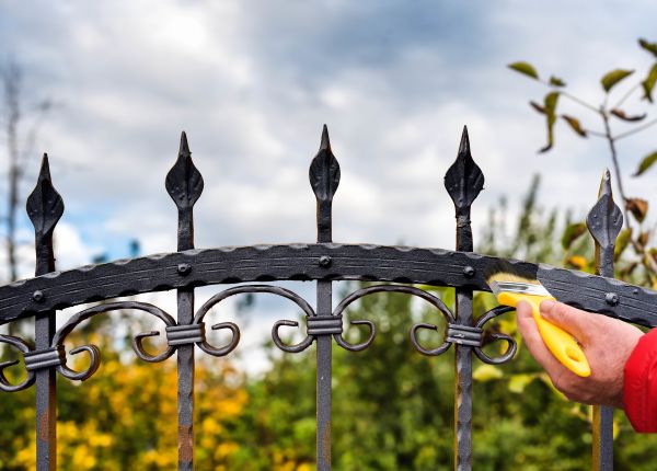 Wrought Iron Painting