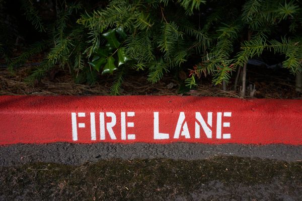 Fire Lane Striping