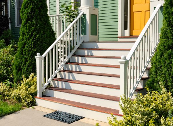 Outdoor Railing Painting