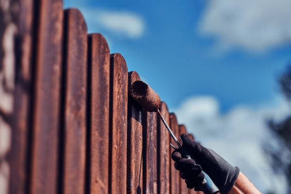 Residential Fence Painting Service