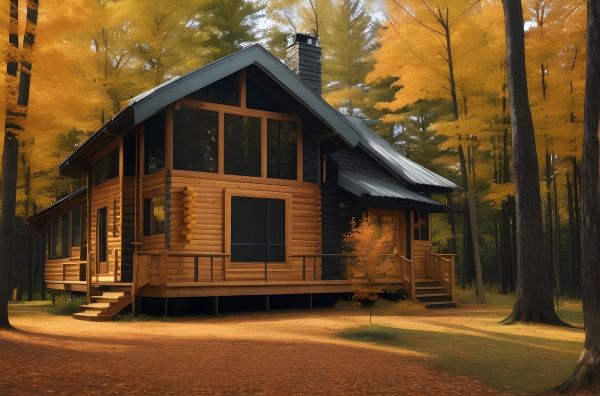 Wood Cabin Staining Service