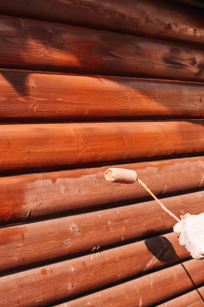 Exterior House Staining Service