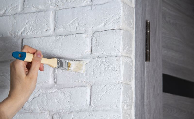 Brick House Painting detail