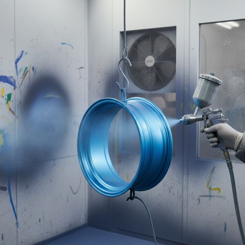 Electrostatic Painting Service detail