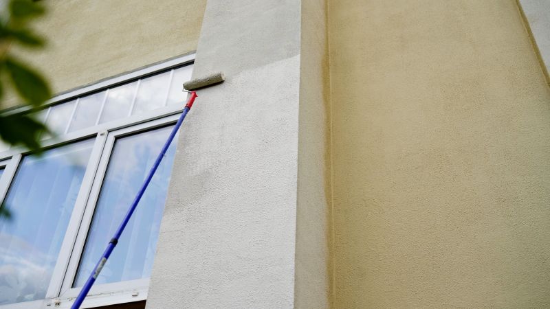 Exterior Wall Painting detail