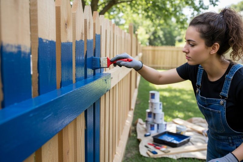 Fence Painting Service detail