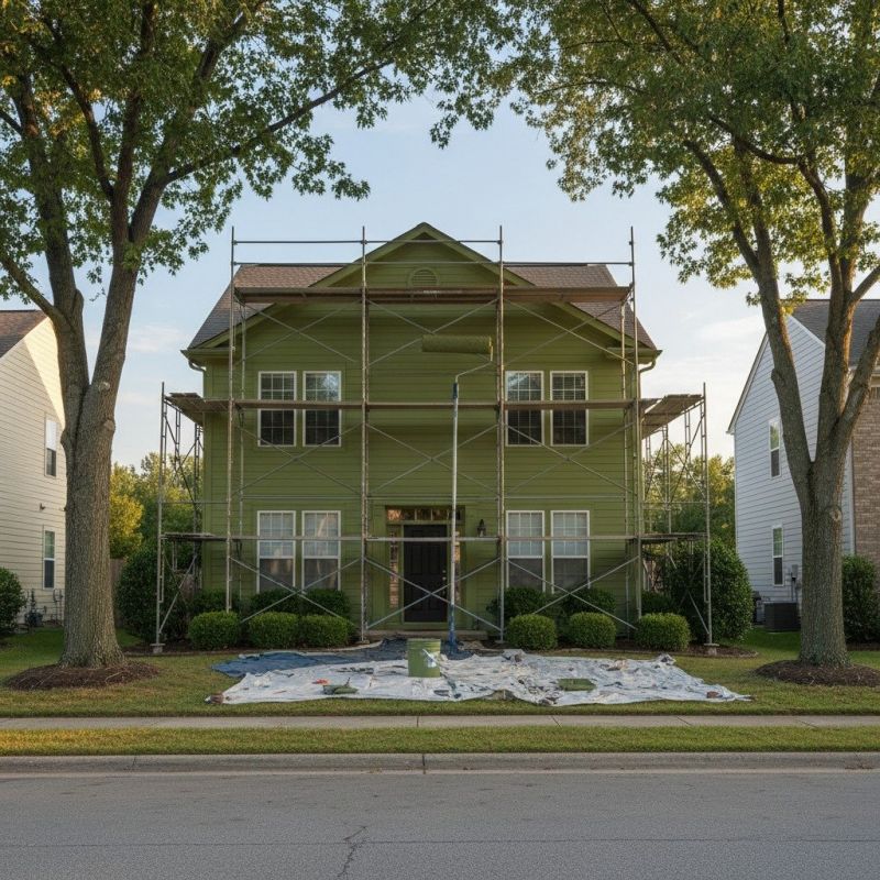 Siding Painting Service detail