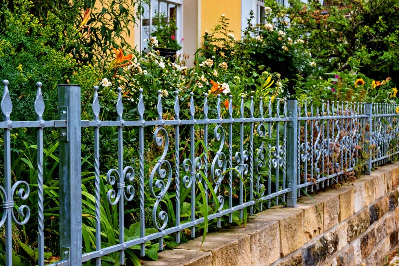 Metal Fence Painting